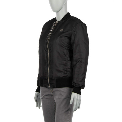 Philipp Plein Jacke/Mantel in Schwarz