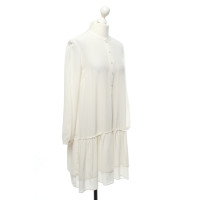 Semi Couture Vestito in Seta in Bianco