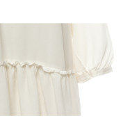 Semi Couture Dress Silk in White