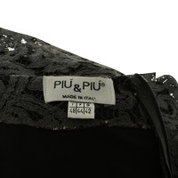 Piu & Piu Kant jurk grijs