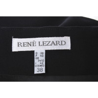 René Lezard Jupe en Laine en Noir