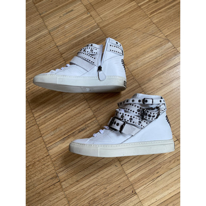 Twin Set Simona Barbieri Sneakers aus Leder in Weiß