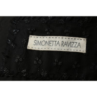 Simonetta Ravizza Jacke/Mantel aus Pelz in Schwarz