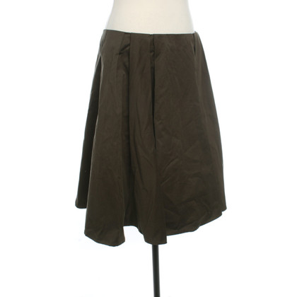 Apuntob Skirt Cotton in Khaki