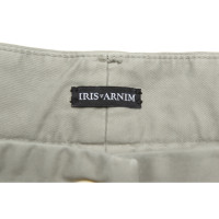 Iris Von Arnim Trousers Cotton in Olive