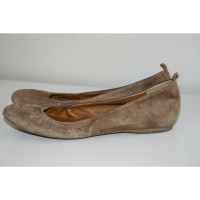 J. Crew Chaussons/Ballerines en Daim en Ocre