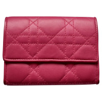 Christian Dior Bag/Purse Leather in Fuchsia