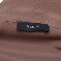 Riani Zijden blouse in bruin