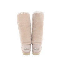 Mou Boots Suede in Beige