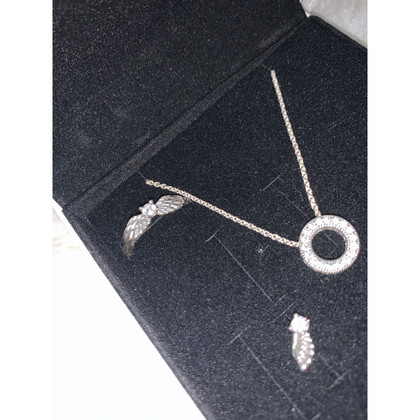 Pandora Jewellery Set Silvered in Silvery