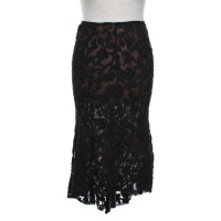 Loewe Skirt Silk in Black
