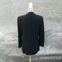 Giorgio Armani Suit Viscose in Zwart