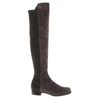 Stuart Weitzman Overknee boots in taupe