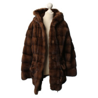 Thes & Thes Mink jacket in Brown