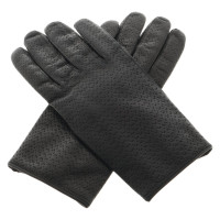 Coccinelle Leather gloves in black