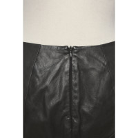 Emporio Armani Skirt Leather in Black