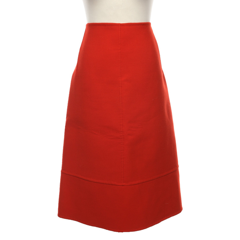 Jil Sander Skirt in Red