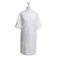 Chloé robe de dentelle blanche