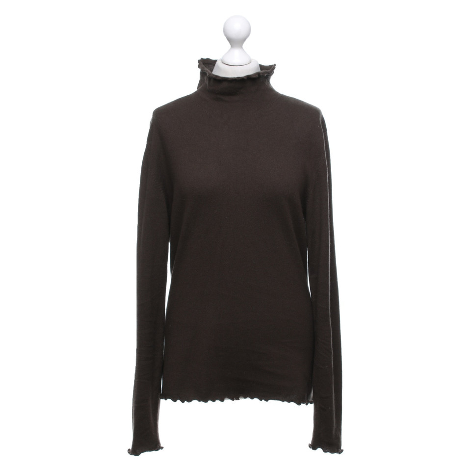 Allude Top in Brown