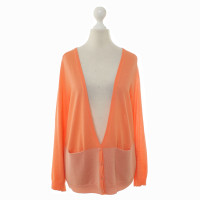 Carven Knitted Cardigan in Orange
