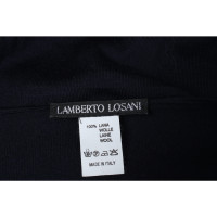 Lamberto Losani Oberteil aus Wolle in Blau