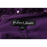 For Love & Lemons Kleid in Violett
