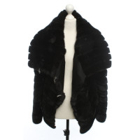 Jitrois Jacket/Coat Fur in Black