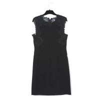 Gianni Versace Kleid aus Wolle in Schwarz