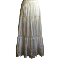 Blumarine Skirt Cotton in White