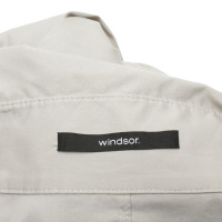 Windsor Bluse in Grau