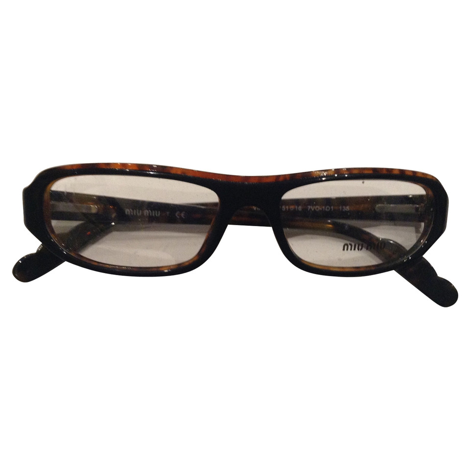 Miu Miu Brille in Braun