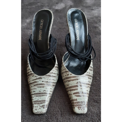 Giorgio Armani Sandals Leather
