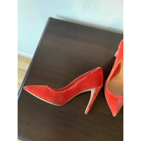 Christian Dior Pumps/Peeptoes Leather in Orange