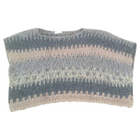 Brunello Cucinelli Asymmetrical knit pullover 
