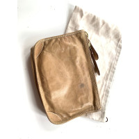 Chloé Clutch Bag Leather in Ochre