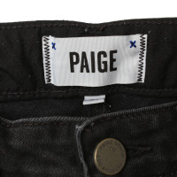 Paige Jeans Jeans mit weißen Farbklecksen