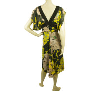 Diane Von Furstenberg robe de soie Floral