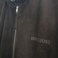 Hugo Boss Giubbotto in pelle scamosciata
