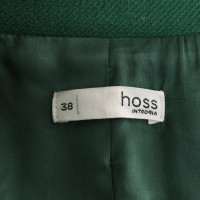 Hoss Intropia Jacke/Mantel aus Wolle in Grün
