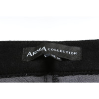 Arma Trousers Suede in Black