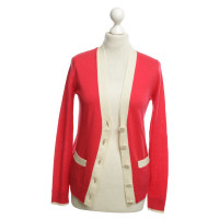 Tory Burch Vest in Red / Cream