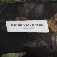 Dries Van Noten Camicia in seta stampa floreale