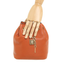 Michael Kors Shoulder bag Leather in Orange