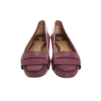 Chloé Slippers/Ballerinas Leather in Violet