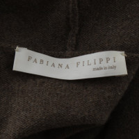 Fabiana Filippi Abito in maglia in taupe