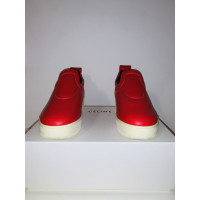 Céline Trainers Leather in Red
