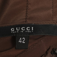 Gucci Vestito in Marrone