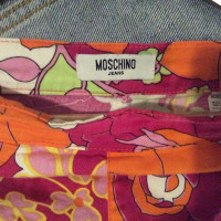 Moschino Jean suit with a floral pattern