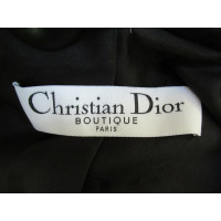 Christian Dior Giacca/Cappotto in Seta in Nero