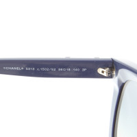 Chanel Lunettes de soleil en bleu